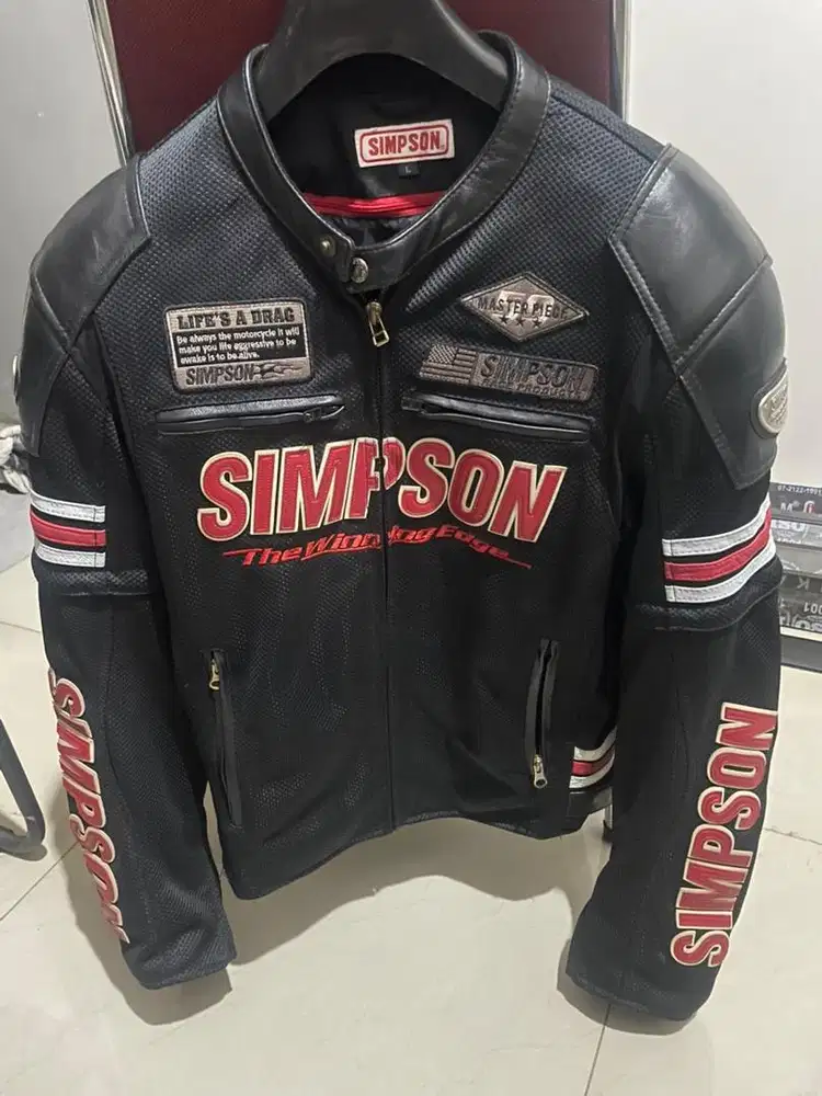 Jaket riding simpson ORI second