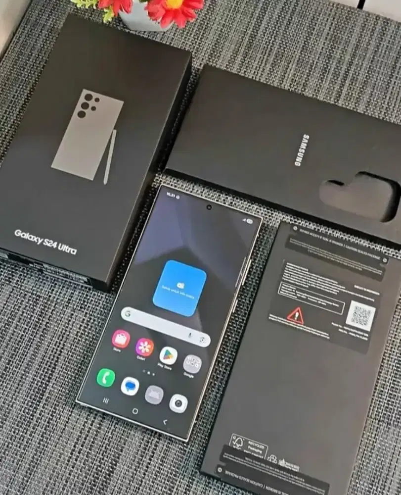 samsung s24 ultra 12/1TB baru open bok aja