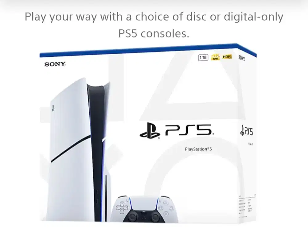 PS5 Slim Disk Edition Jual Rugi