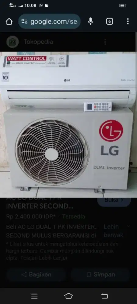 AC LG dual inverter 1/2
