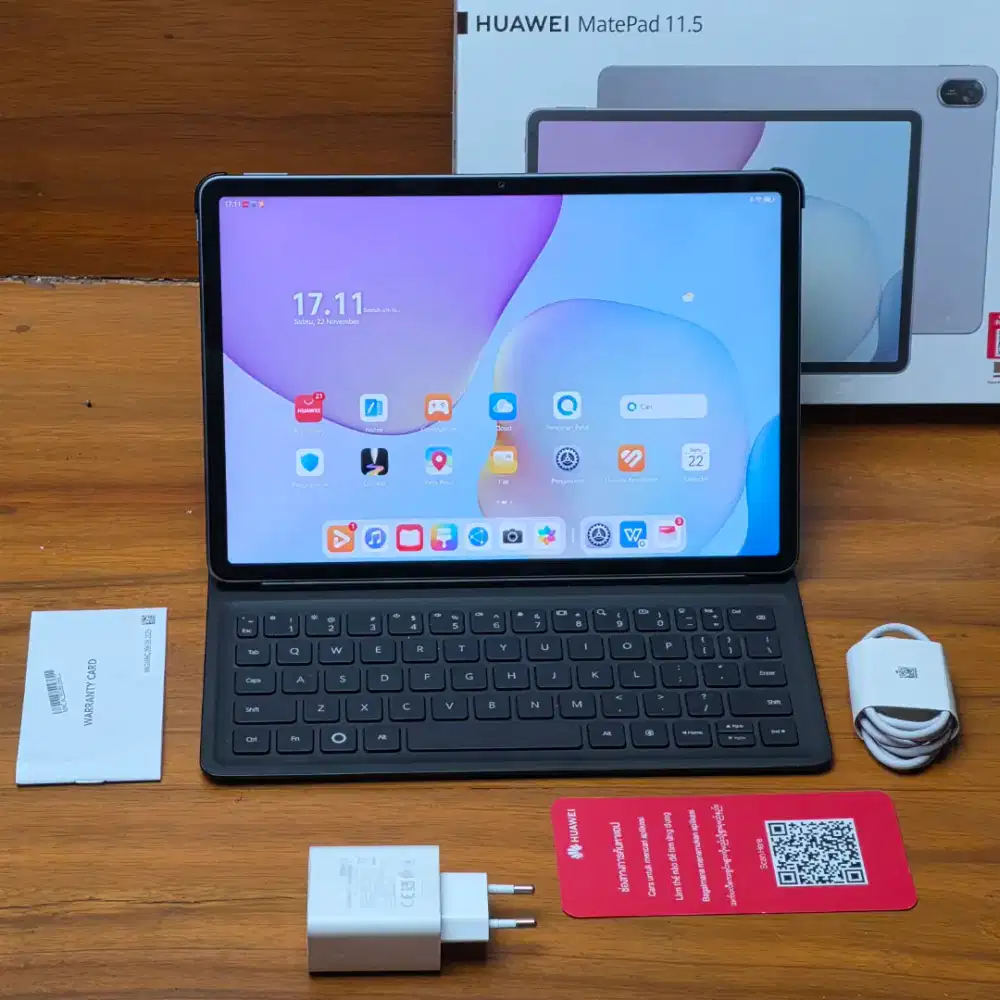 Huawei matepad 11.5 (2025) pepermatte 8/256gb 1 set keyboard original