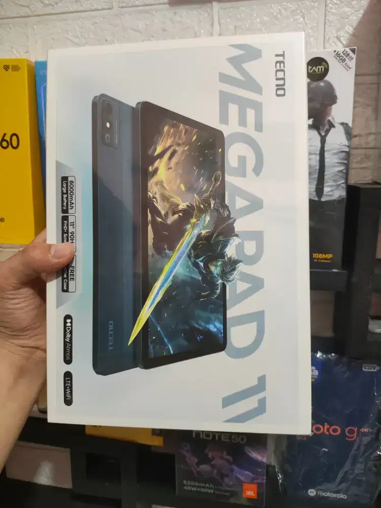 Tablet tecno megapad 11 8/256 4G Garansi Resmi