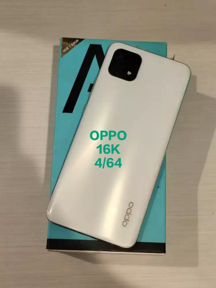 jual hp second oppo A16k 4/64 white