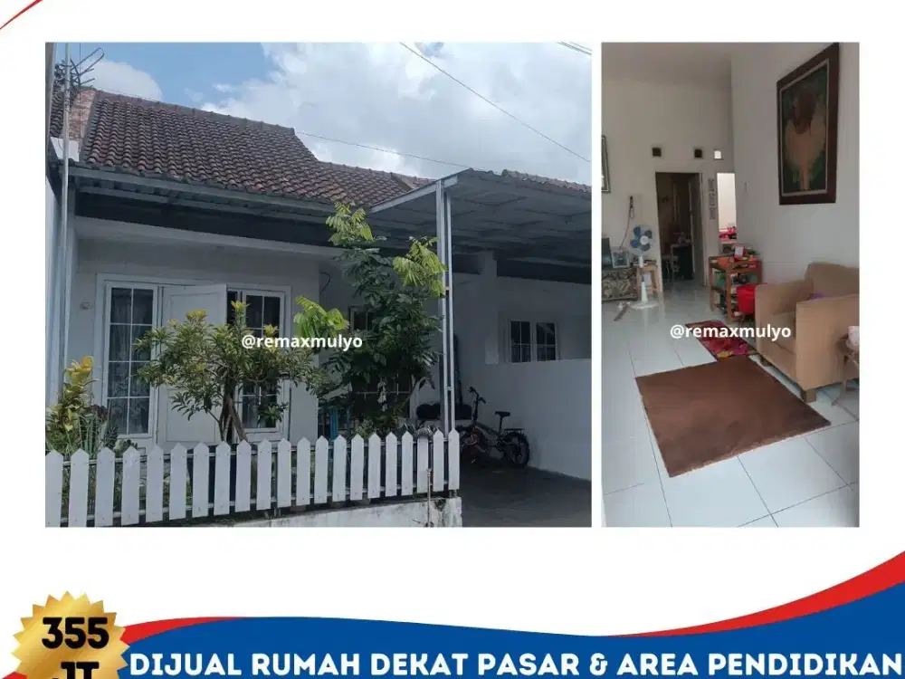 Dijual!! Rumah Murah Dekat Pasar dan Pusat Pendidikan Purwokerto