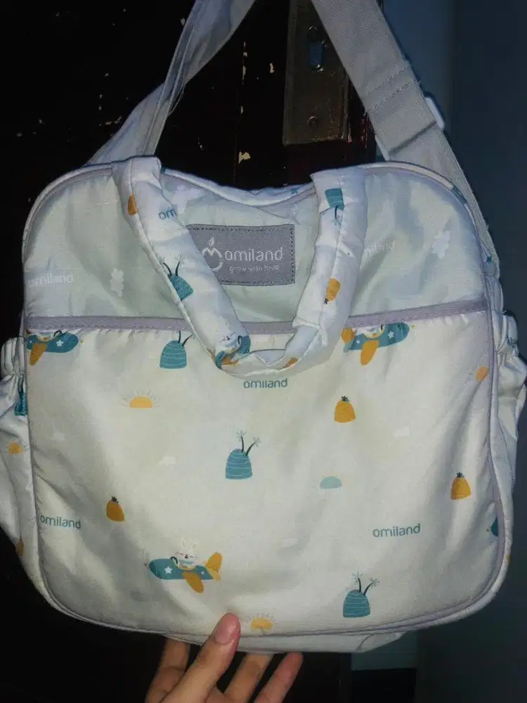 Tas perlngkapan bayi dan kasur bayi