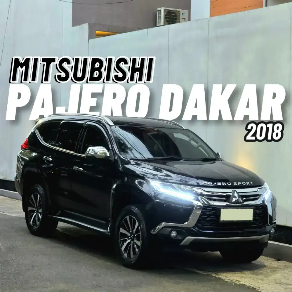 Mitsubishi Pajero Dakar 2018 Kondisi Sangat PRIMA Siap PAKAI