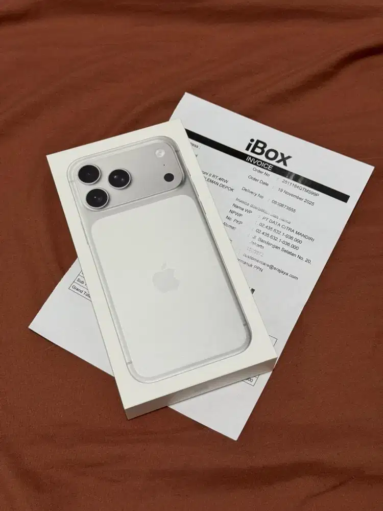iPhone 17 Pro Max 256gb Silver iBox BNIB