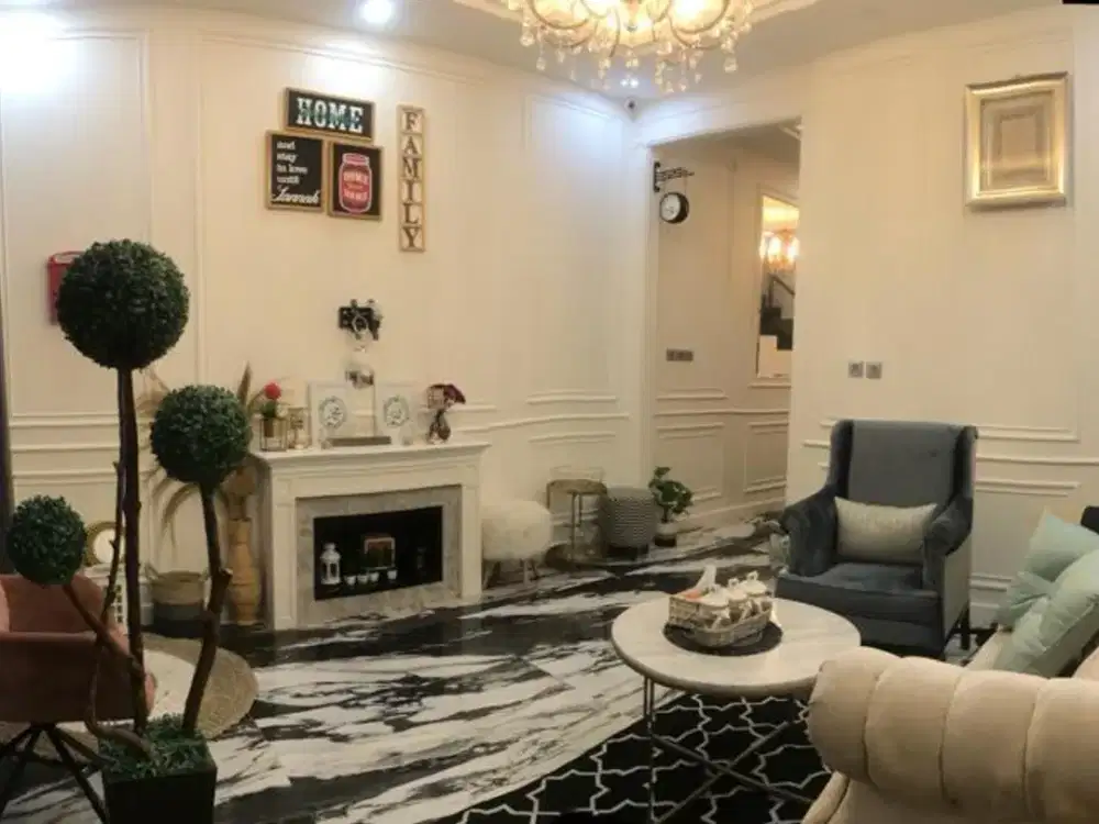 Dijual Rumah Baru Minimalis Eropa Klasik di Sunter Karya 3 lantai LT 67m2