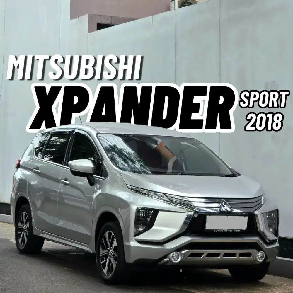 DP 5 JT !!! Mitsubishi Xpander Sport 2018 LOW KM Kondisi Sangat PRIMA