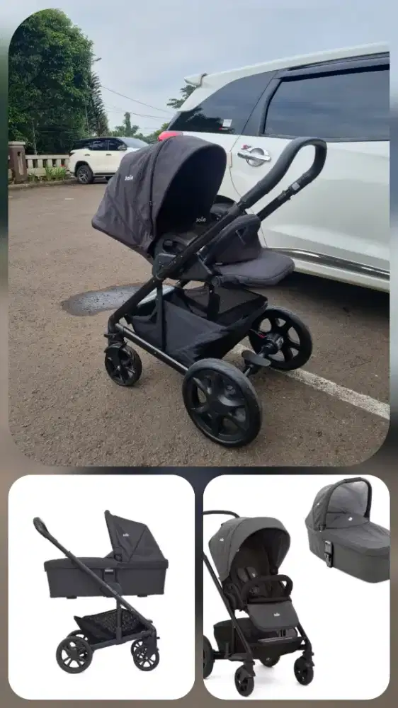 Stroller joie chrome dlx
