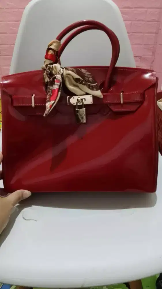 Tas wanita jelly merah, Sleman Yogyakarta