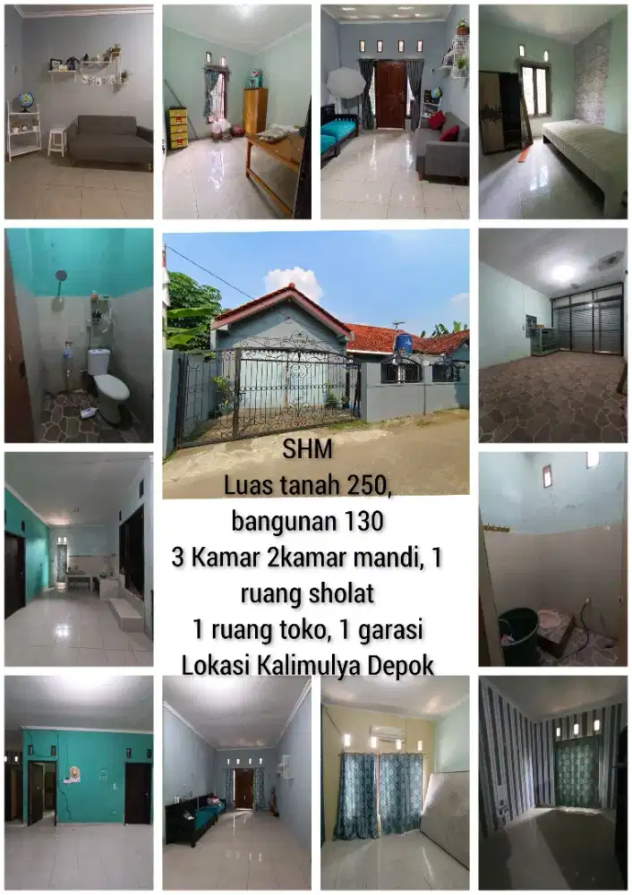 Dijual rumah sertifikat SHM