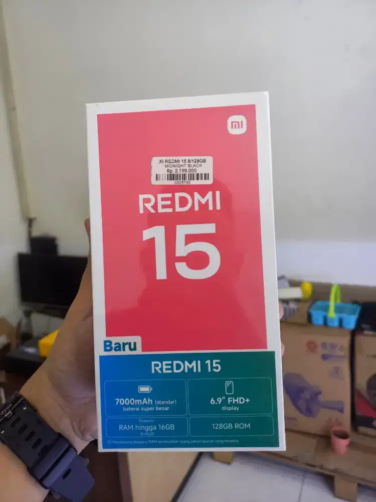 Xiaomi Redmi 15 16gb / 128gb Bergaransi Resmi