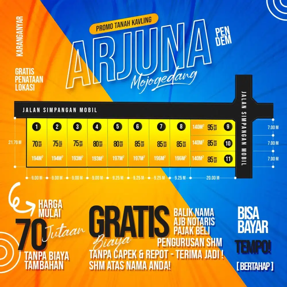 TANAH MURAH MOJOGEDANG