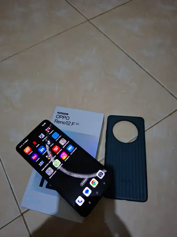 Oppo reno 12f 5g ram 12+/256 lkp box terawat