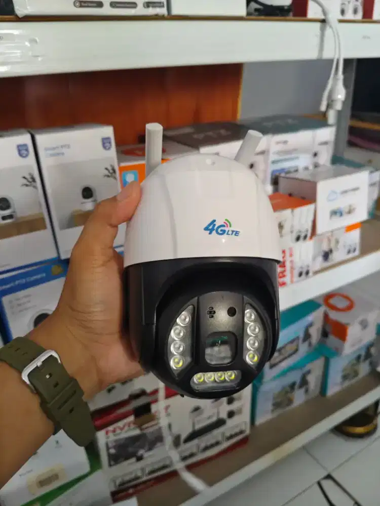 Cctv tanpa wifi konek hp pakai kartu sim 4G