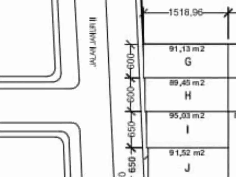 Tanah Murah di Billymoon, Pondok Kelapa Jakarta