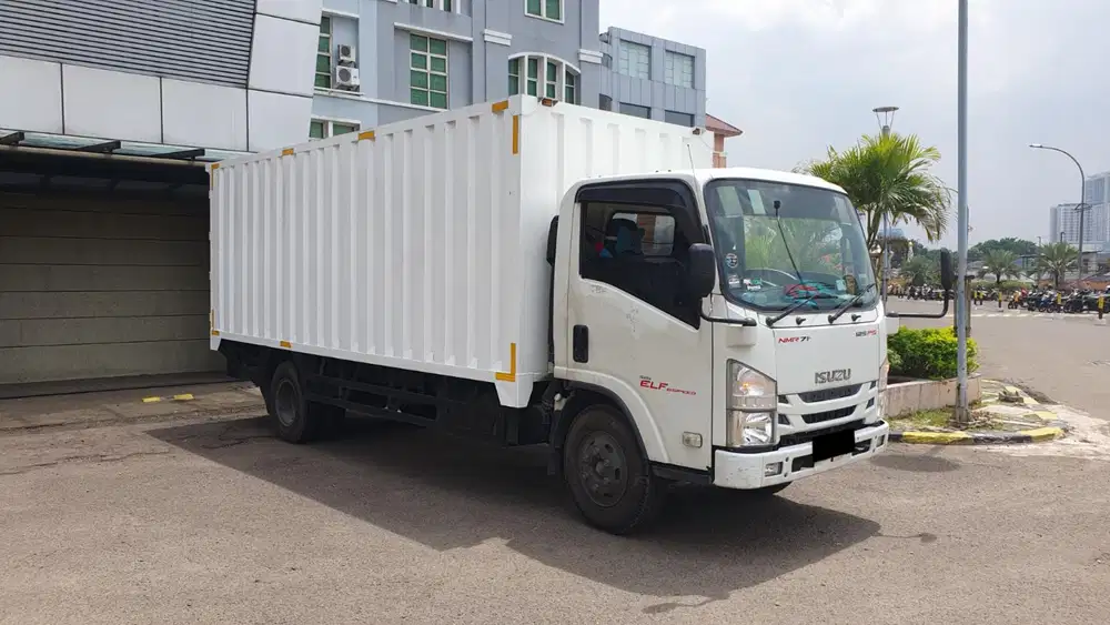 [BEBAS GAGE] Isuzu ELF 125ps 6ban CDD Box Besi Container MT 2019/2020