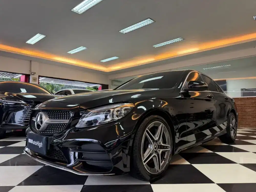 DP10% [Km8.000] C300 AMG 2020 Black Reg 2021 #AUTOHIGH