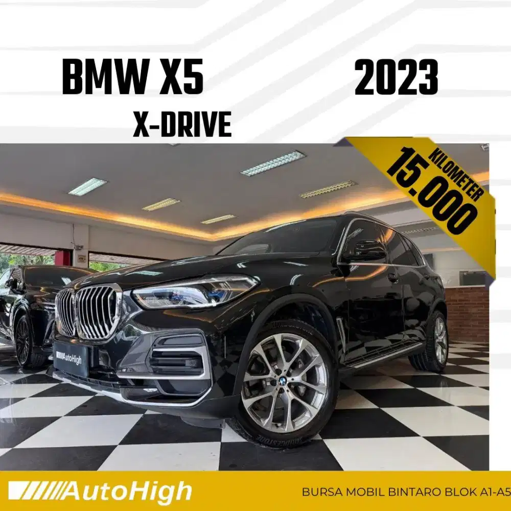 DP10% [Km15.000] X5 7Seater 2023 Black Reg 2024 #AUTOHIGH