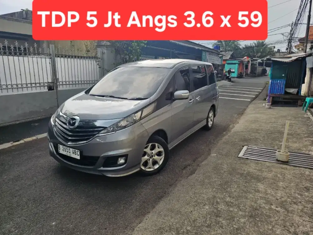 TDP 5 Jt Angs Termurah Mazda Biante Skyactive 2013 Matic AbuAbu Low Km