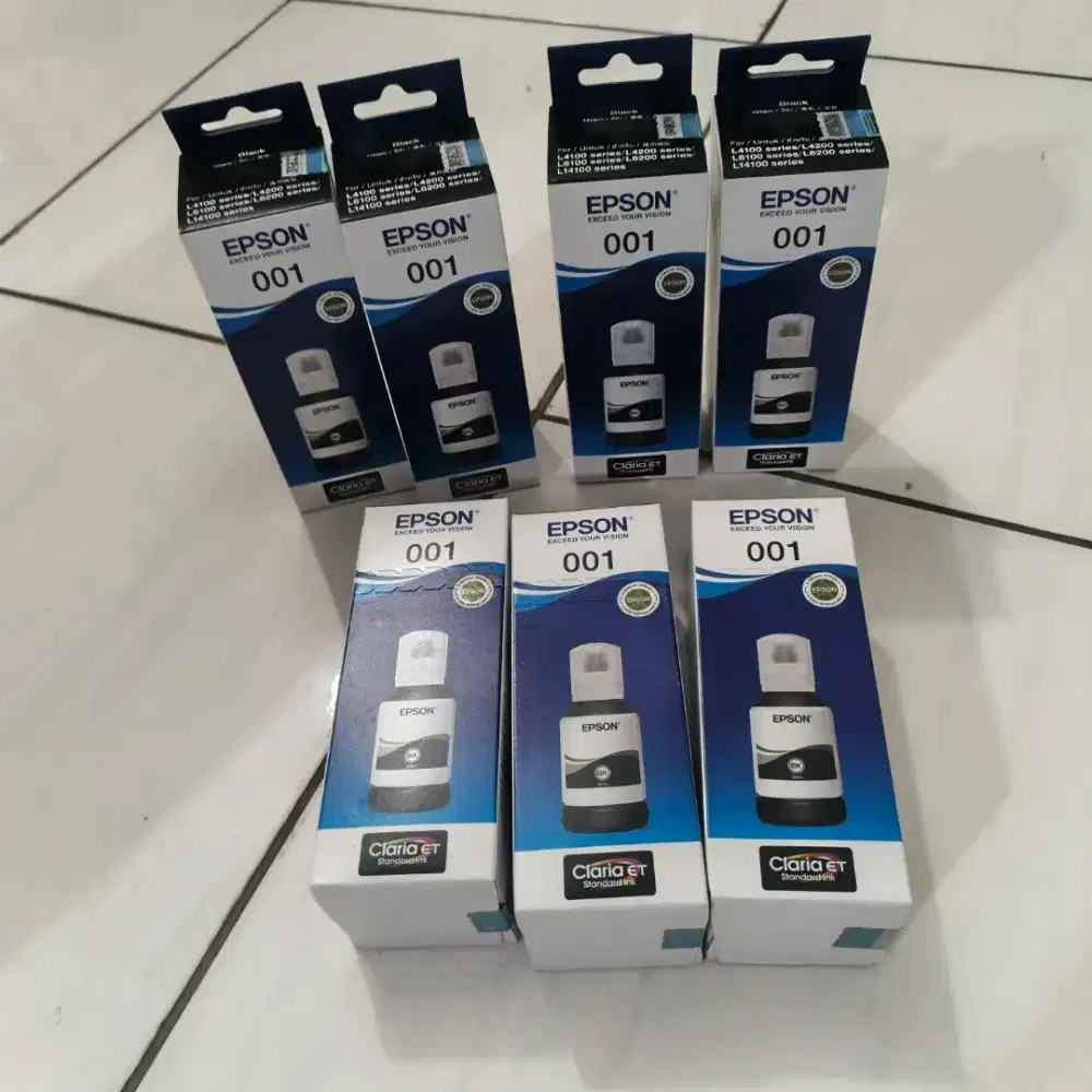 Kami menerima penjualan tinta printer epson botol 001