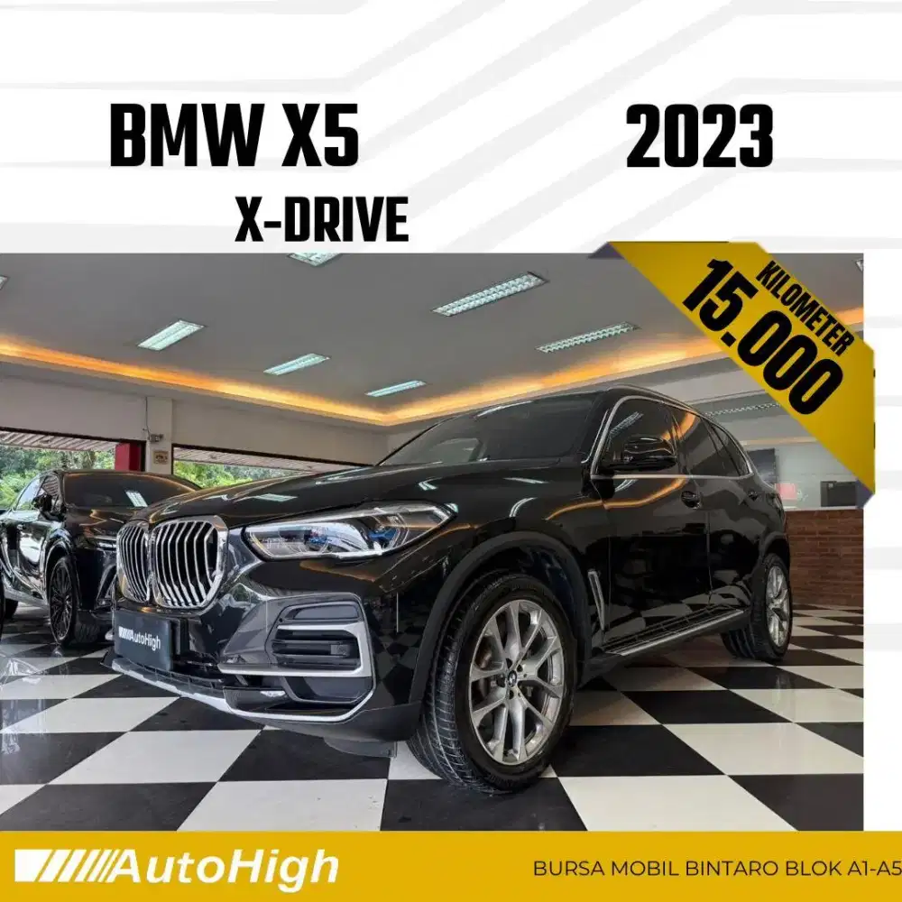 DP10% [Km15.000] X5 7Seater 2023 Black Reg 2022 #AUTOHIGH