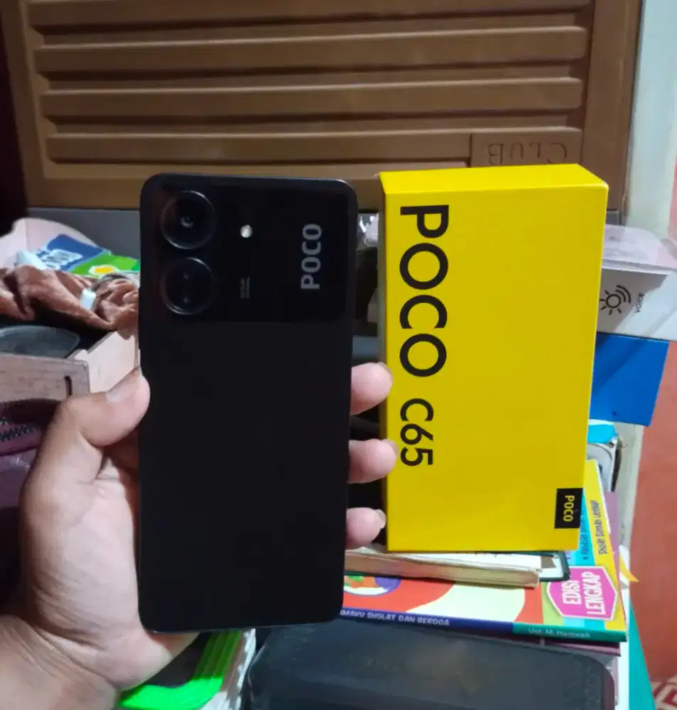 Poco C65 NFC ram 6+6/128 Fullset ORI + Softcase!.