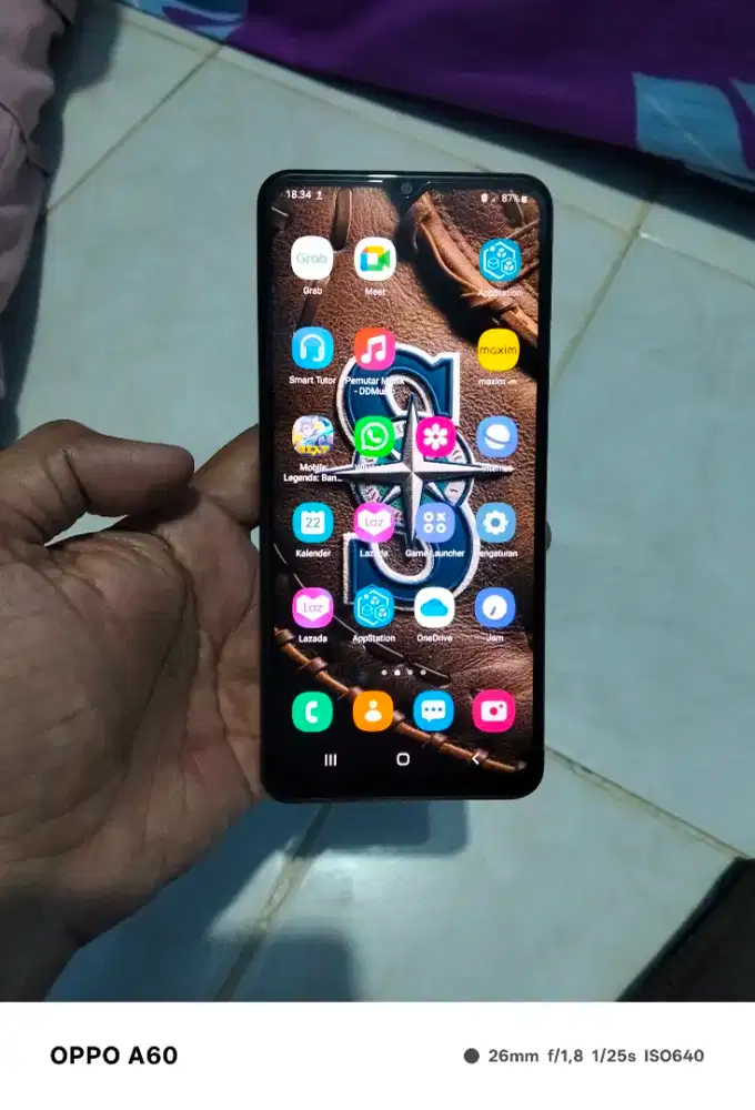 Jual hp Samsung galaxy A12 jaringan 4G LTE ram 6/128GB layar 6,5 inci