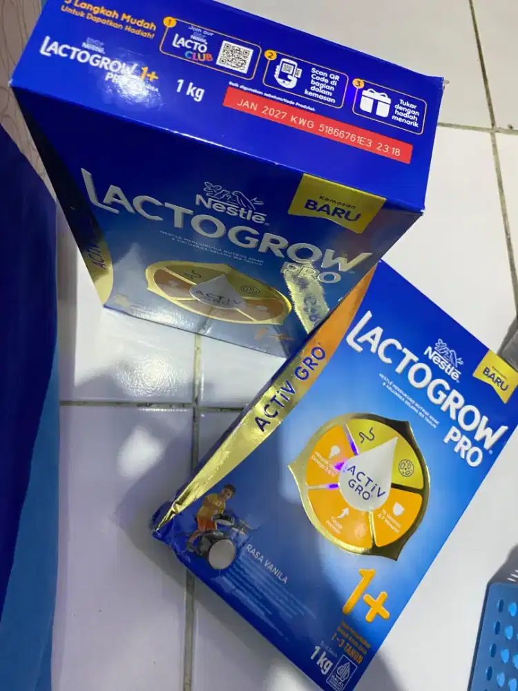 Susu Lactogrow Pro 1+ Vanilla 1kg