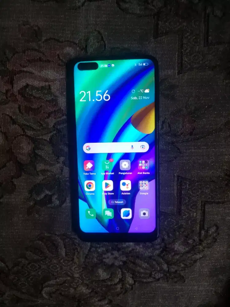 Oppo Reno 4f Ram 8/128 minus pernah ganti lcd sama lecet pemakaian