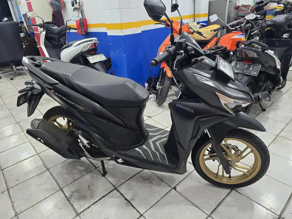 DIJUAL CASH NEW HONDA VARIO 150 KEYLLES THN 2021 PAJAK IDUP SIAP PAKAI