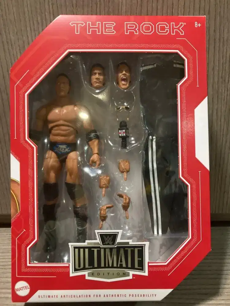 Action Figure  WWE Ultimate Edition The Rock Brand New Dwayne Toys