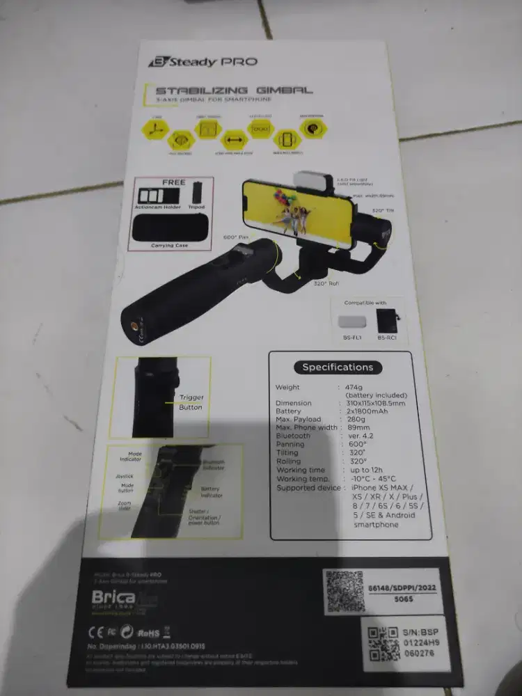 Stabilizer Brica B-steady Pro