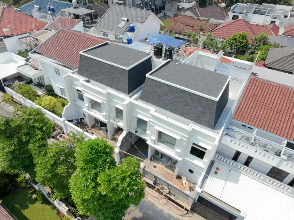 Dijual rumah baru, american classic desain,dalam komplek premium di jakarta pusat