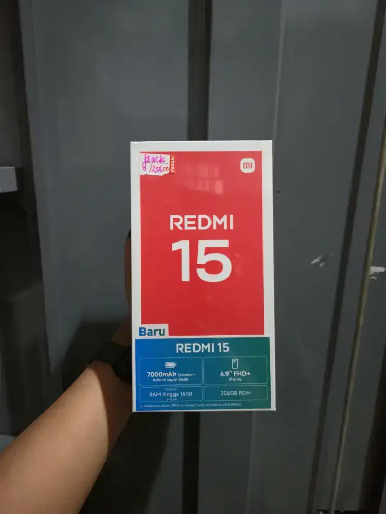 REDMI 15 8/256 GB | New Segel