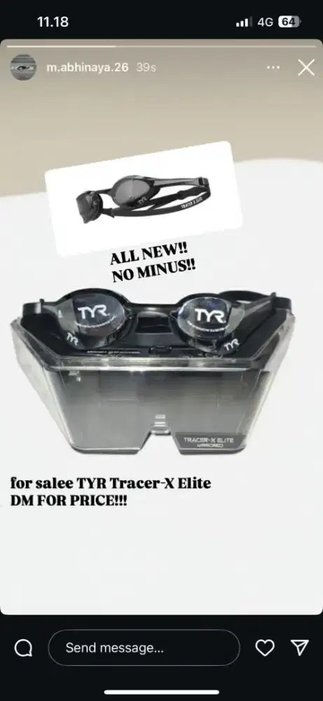 kacamata renanv tyr tracer x elite black