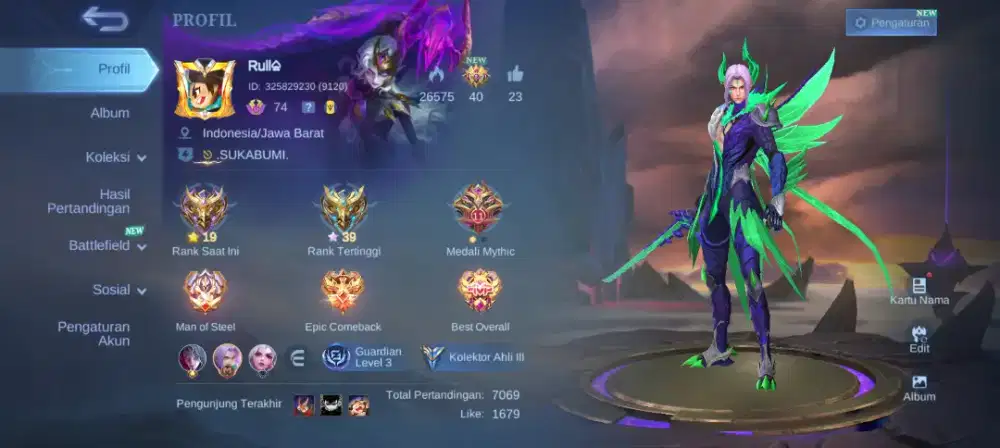 Akun game yg ga kepake sudah terlalu bosan