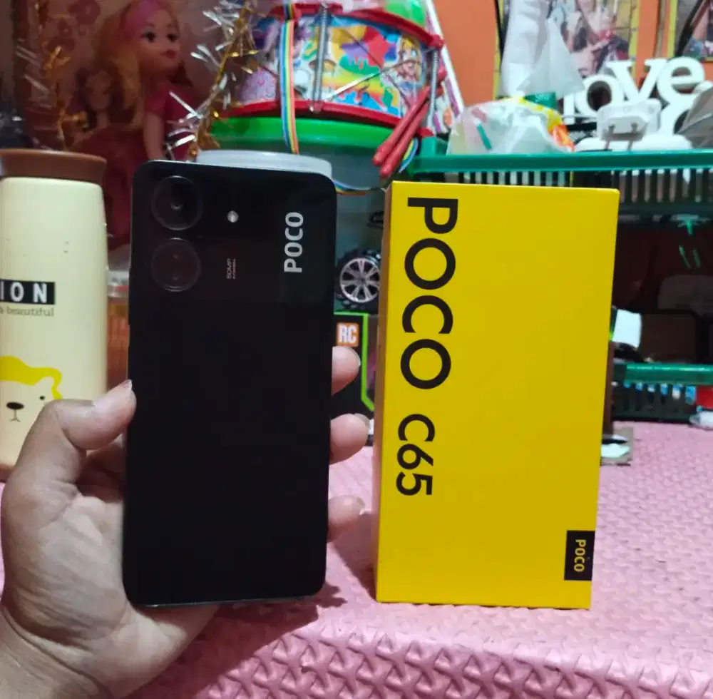 Poco C65 NFC ram 6+6/128 Fullset ORI mulus!