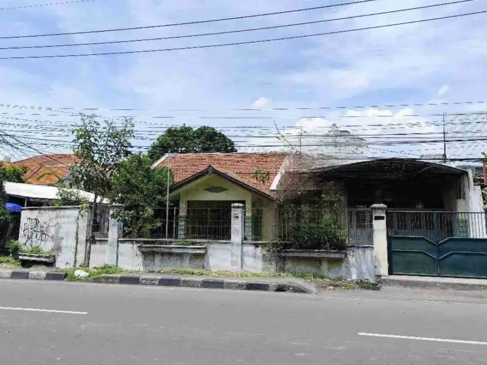 DIJUAL RUMAH KOMERSIAL MERR NOL JALAN RAYA STRATEGIS COCOK UNTUK USAHA SURABAYA TIMUR ROW JALAN KEMBAR