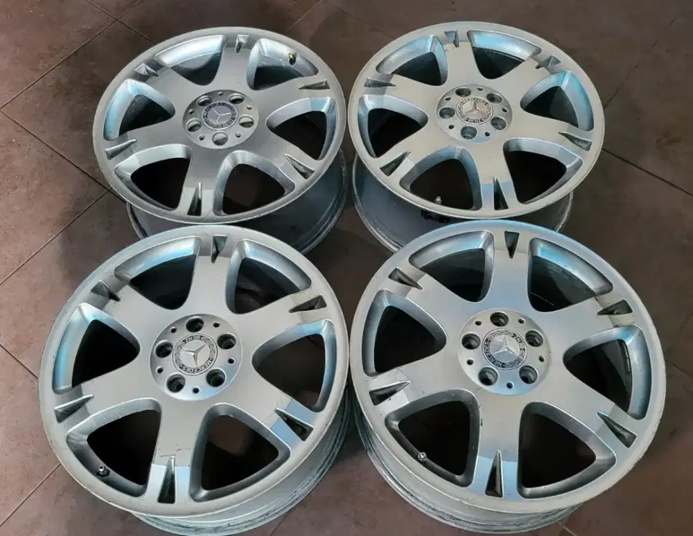Velg Mercedes Benz ML Class W164 R19 pcd 5x112 lebar 8 rata eta 60 ori