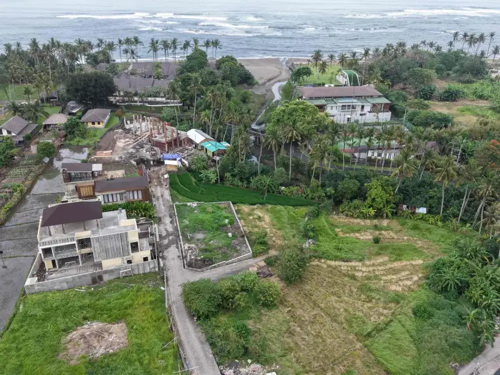 Tanah unblock ocean view di pantai cemagi zona pariwisata dekat pantai seseh prerenan nyanyi
