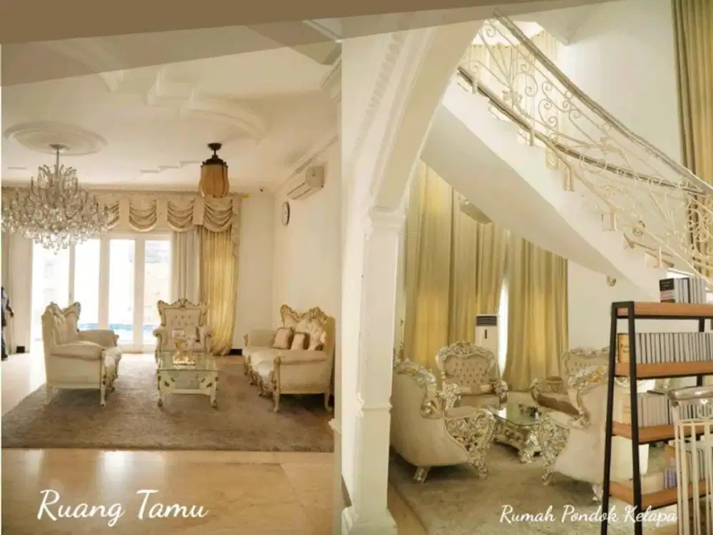 Jual Cepat Rumah hook mewah elegan di Kav Marinir Pondok Kelapa Duren Sawit Jakarta Timur