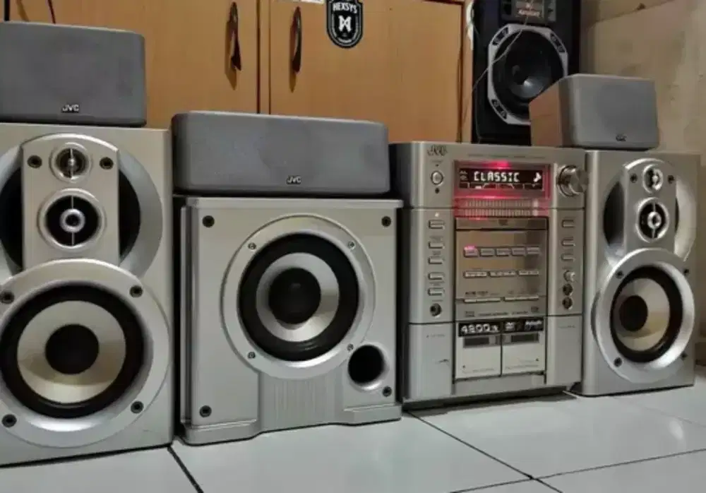 COMPO HIFI JVC BIGGER MULUSS