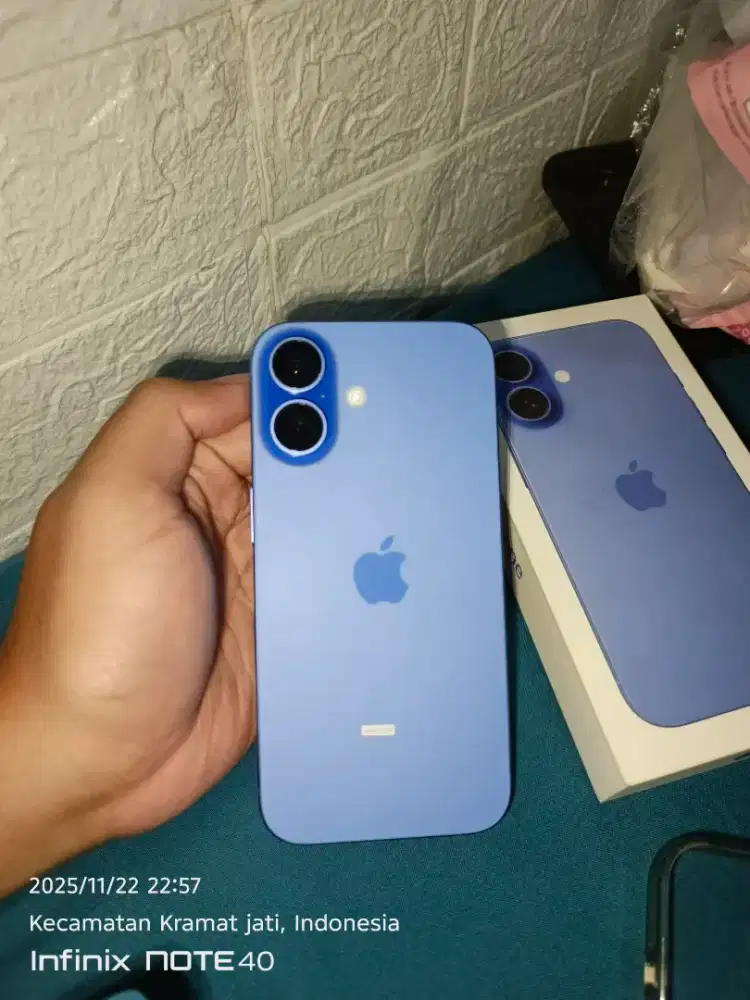 Iphone 16 Ultramarine iBox Garansi ON