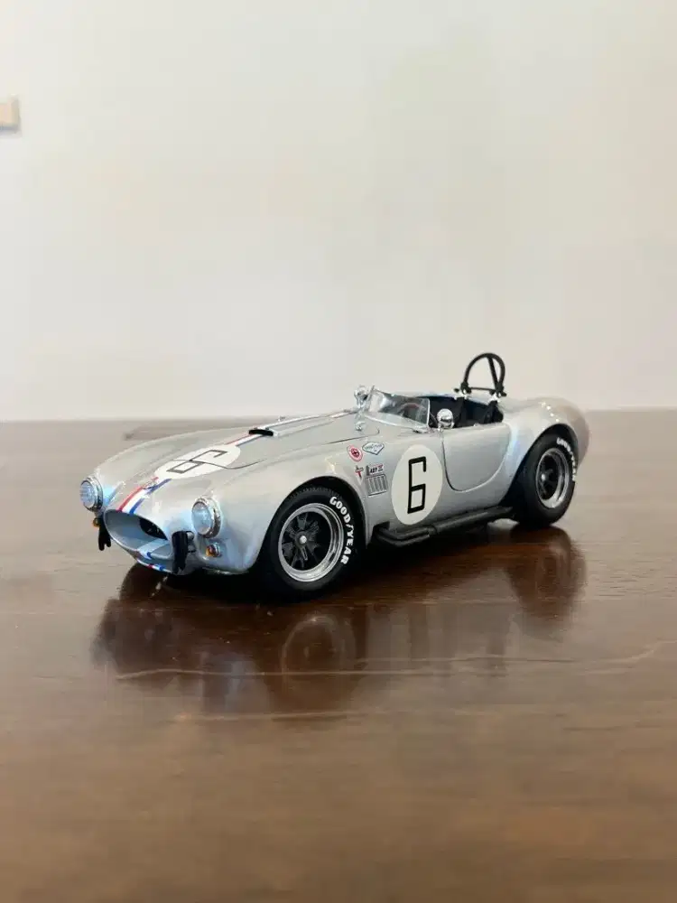Kyosho Shelby Cobra 427 Silver mobil model car diecast toys