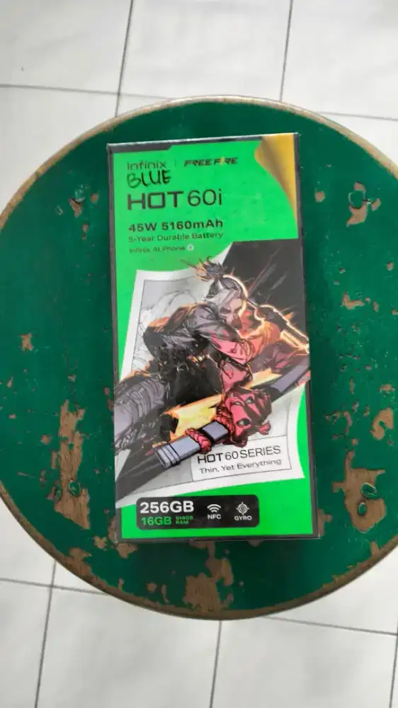 Infinix hot 60i (8/256) new