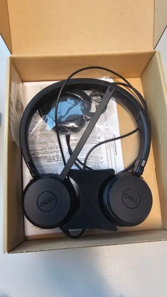 Dell Pro Stereo Headset UC350 Headphones Audio