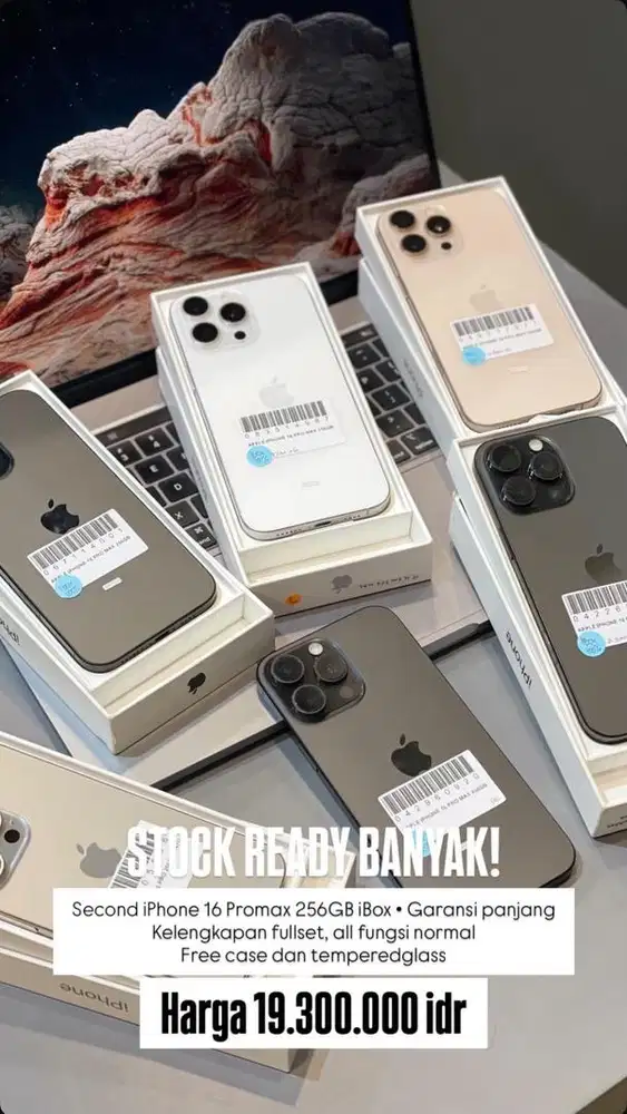 Second Iphone 16 Pro Max 256GB iBox