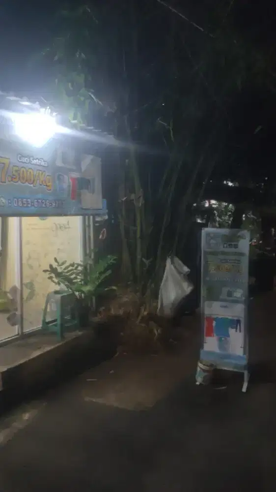 Oper kontrak Usaha Laundry